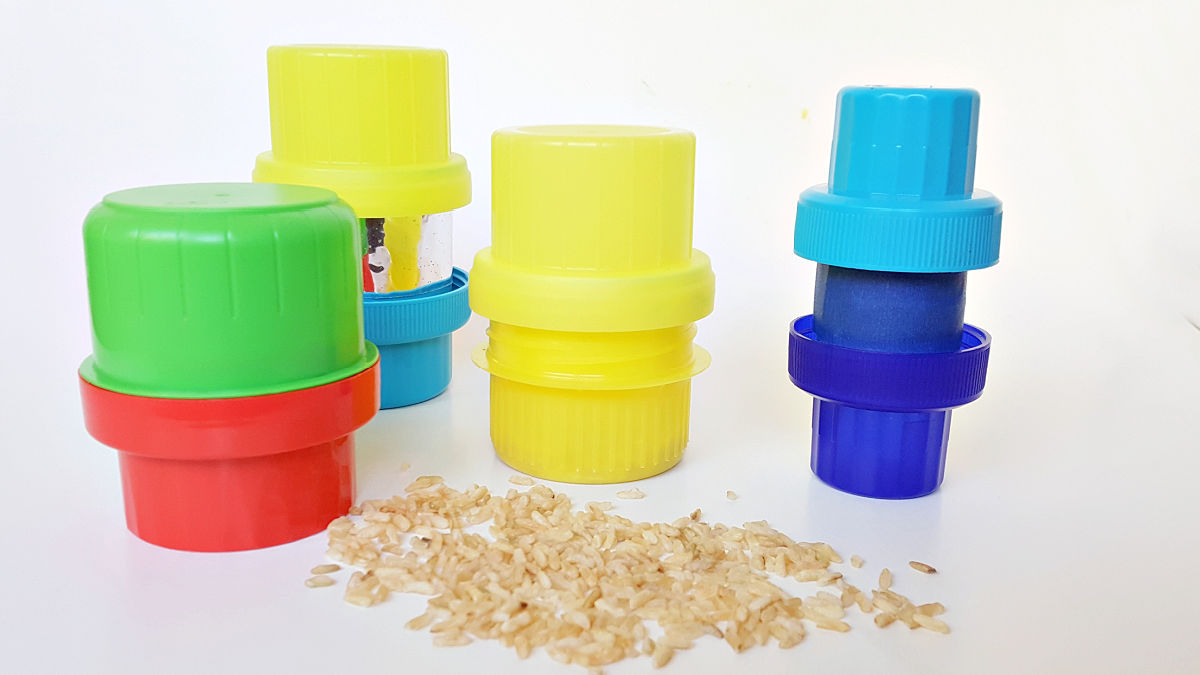 easy instrument craft for music activities with preschoolers