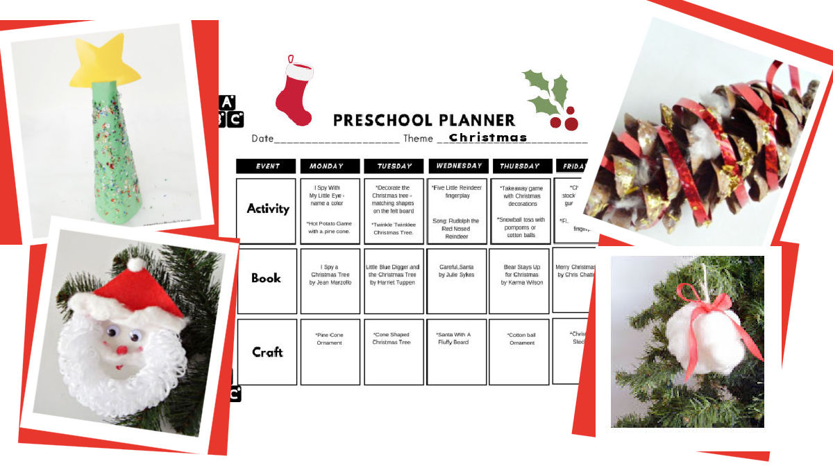 Christmas Preschool Free Lesson Plan