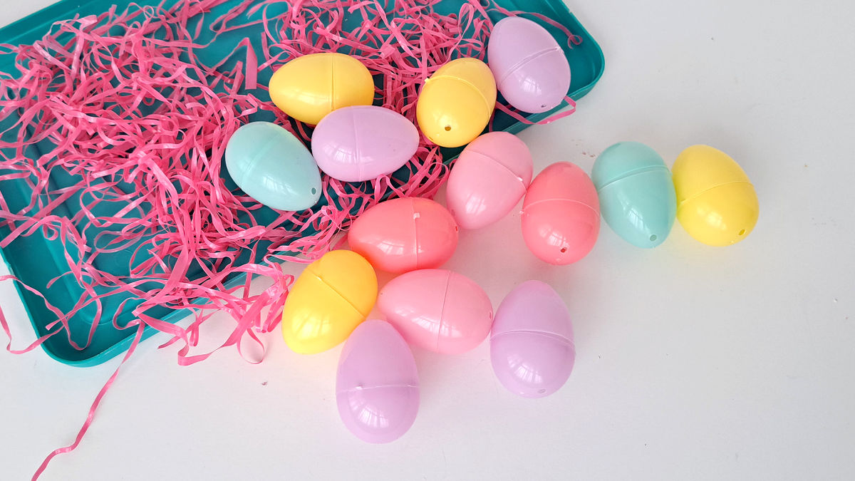 Fun Preschool Games with Plastic Easter Eggs