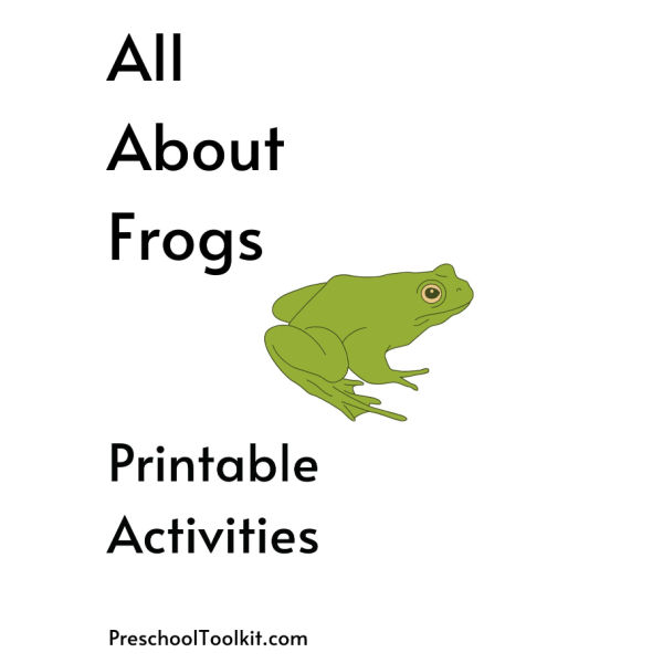 frogs themed printables for preschool
