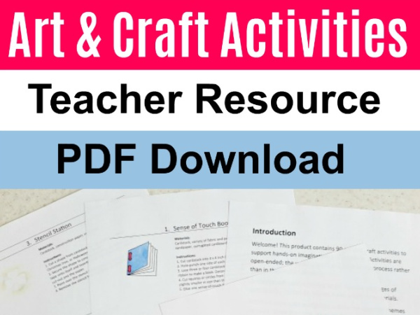 Arts and crafts preschool activities