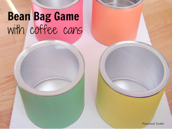 easy to make game of toss for kids play