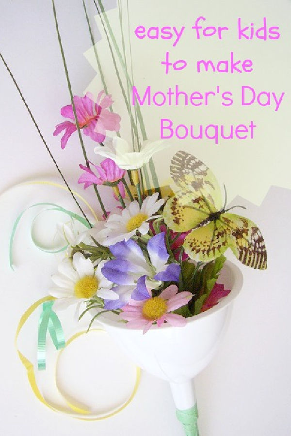 Easy preschool flower craft
