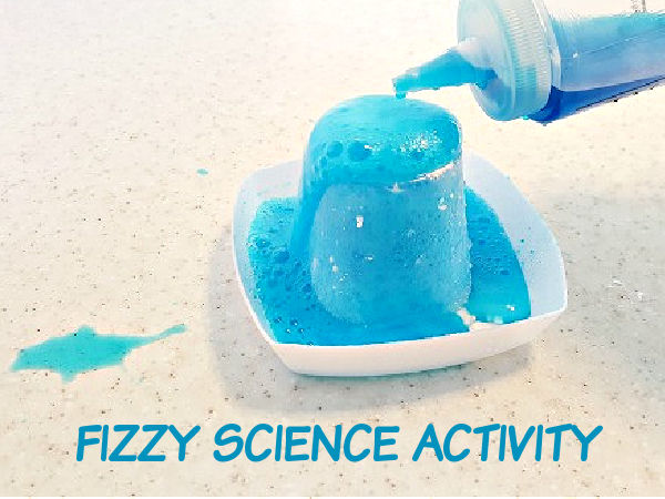 preschool science mini volcano