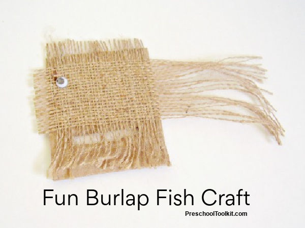 ocean theme fish craft for preschool