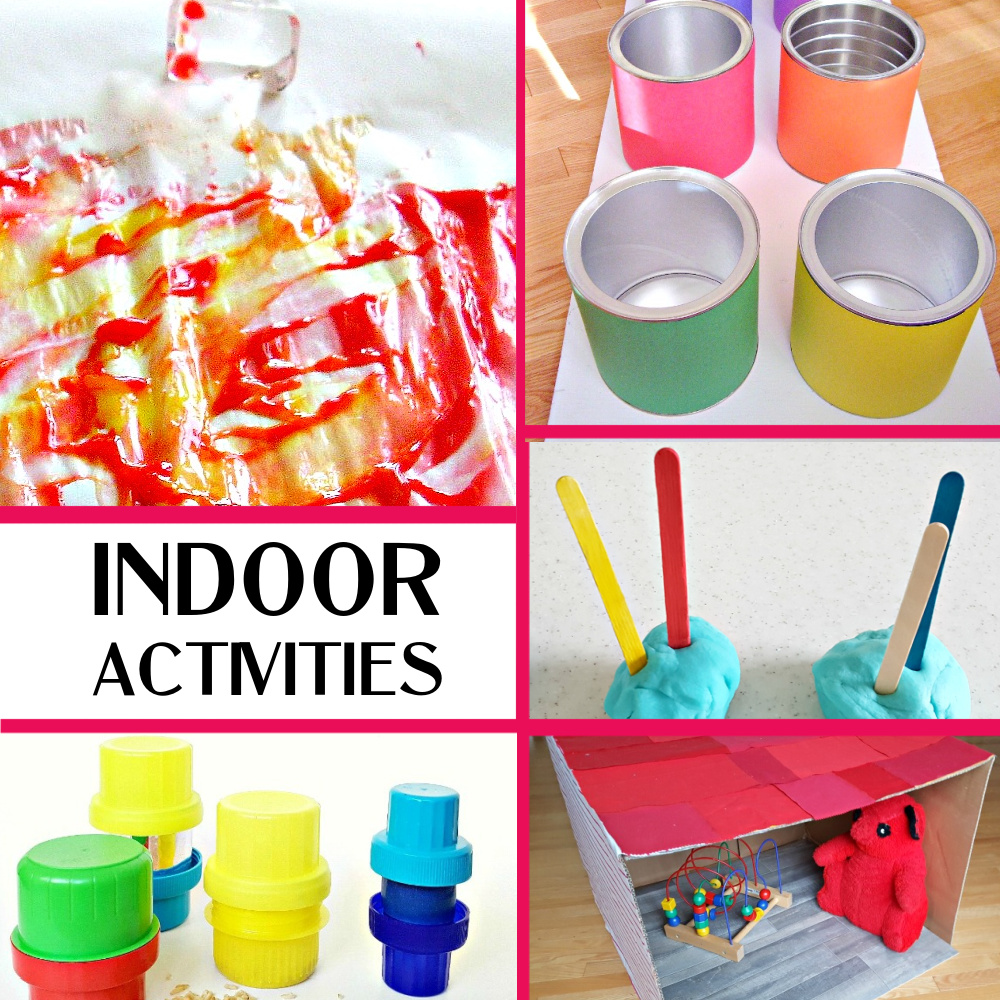 Indoor play when kids must stay at home