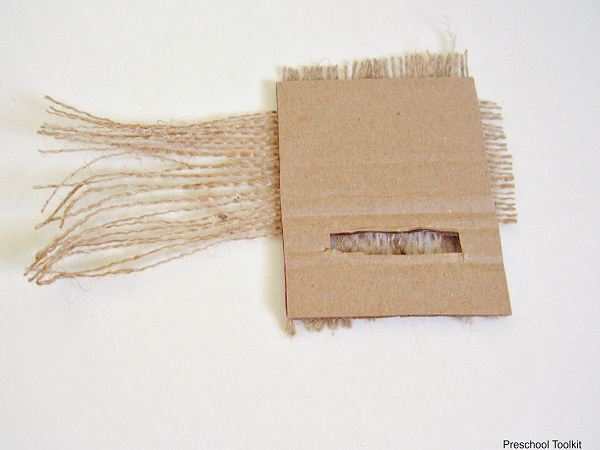 Preschool fish craft pretend play