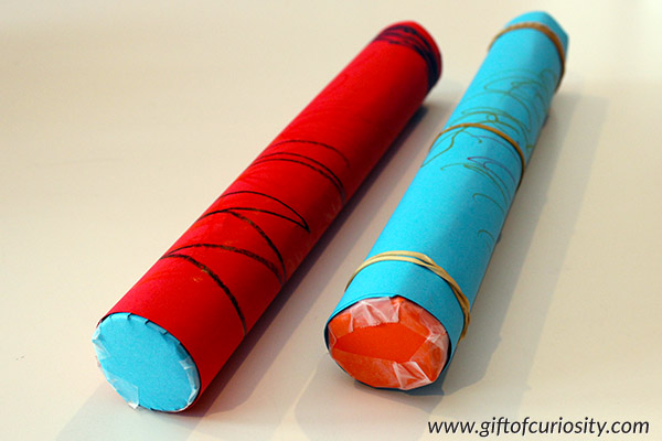 cardboard instrument craft