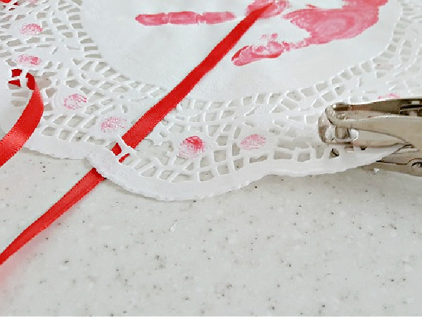 Painting with handprints preschool activity