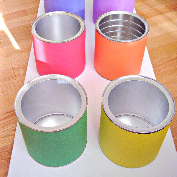 Indoor gross motor play with recyclables for kids