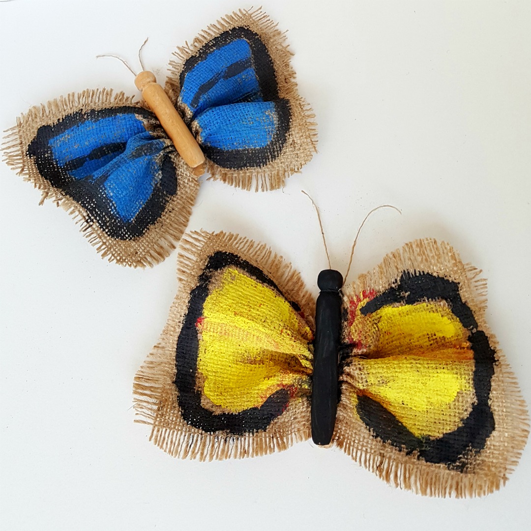 butterfly preschool painting activity
