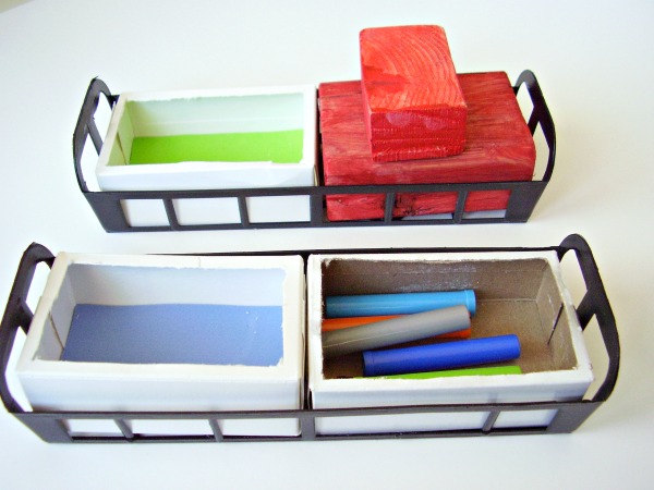Kids train craft