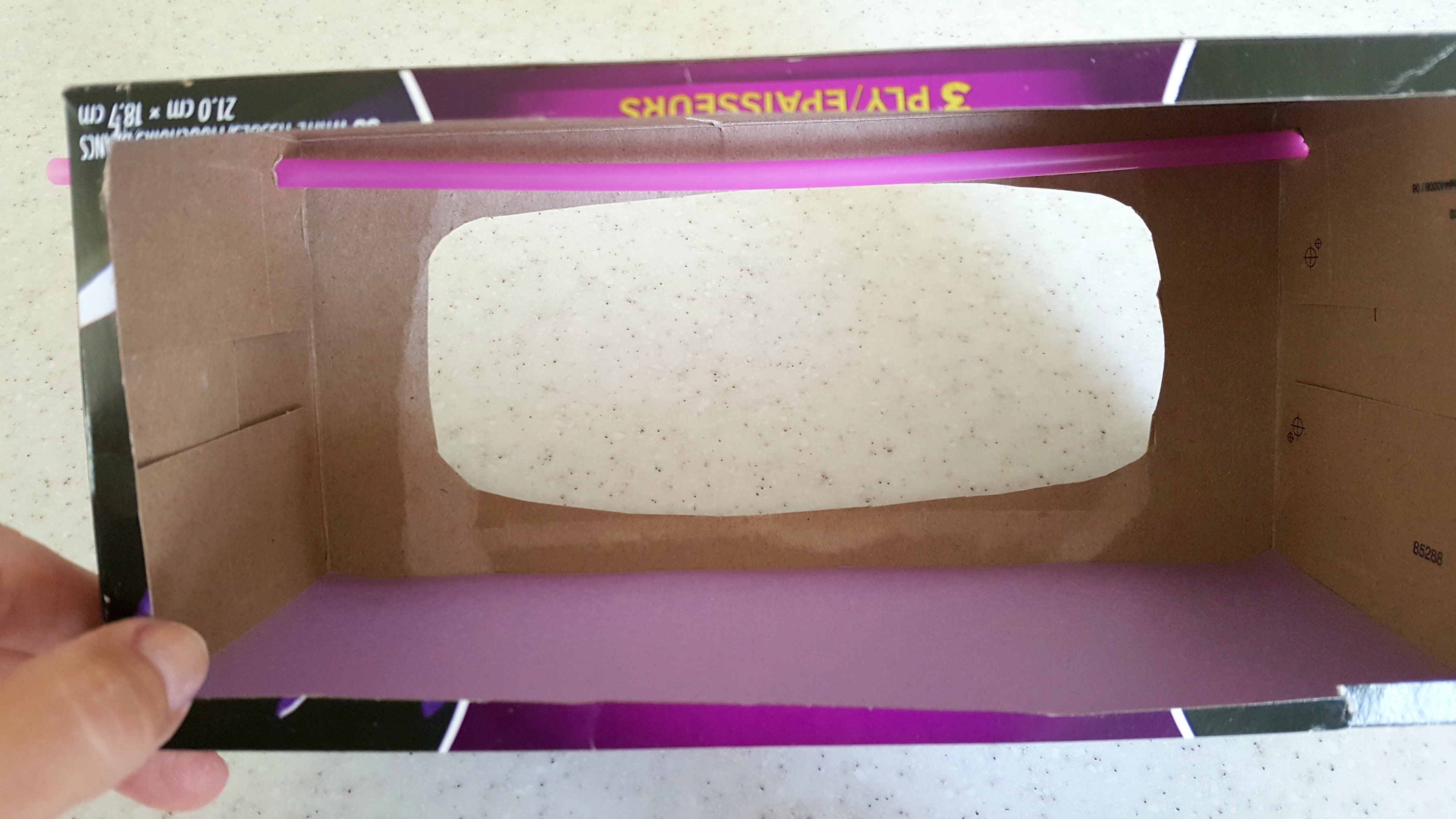 Tissue box theater assembly