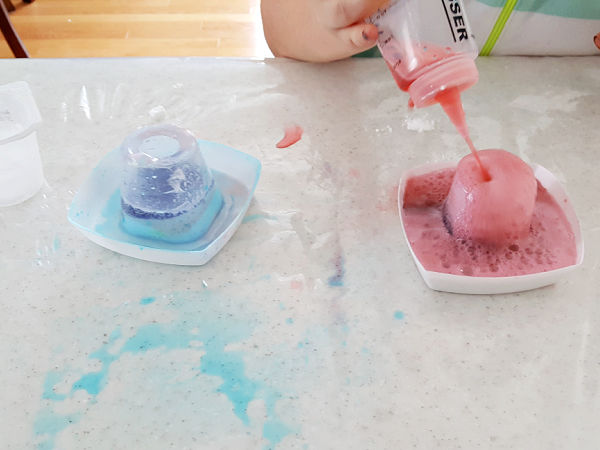 fun science for kids with soda and vinegar