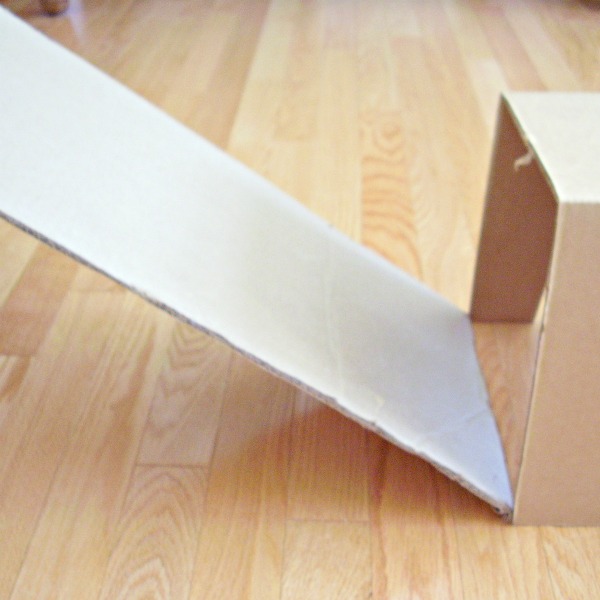inclined plane with tunnel kids STEM activity
