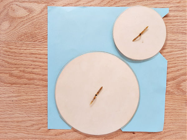 homemade dial craft for math games