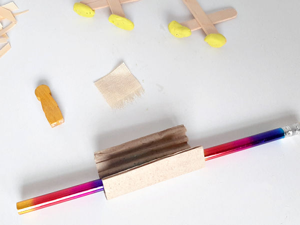Christmas manger craft for kids