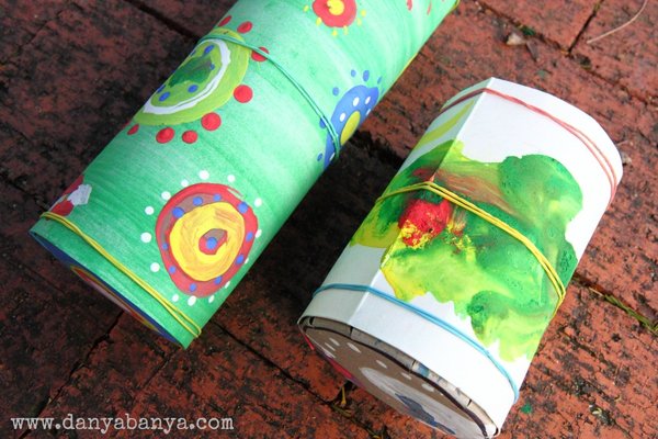rain sticks craft for kids