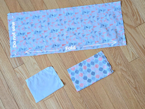 pattern for sheets for a doll bed sheet