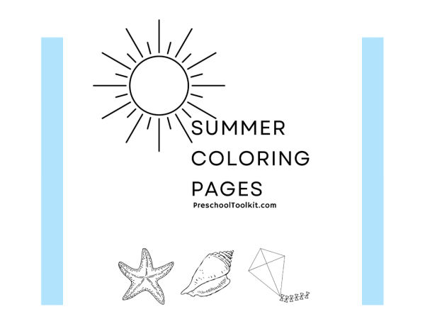 summertime art free download for preschoolers