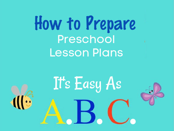 plan preschool lesson like a pro with this easy method
