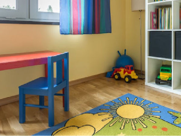 how to set up a preschool room with kid sized furniture