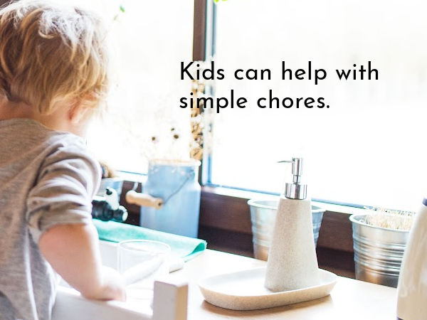 chores for little kids