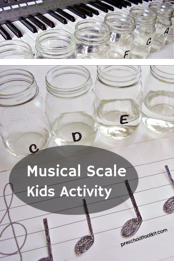 mason jar music activity for kids