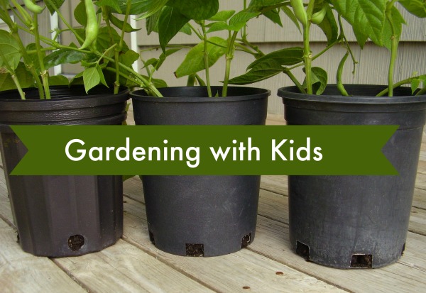 use deck planters for kids gardening activities