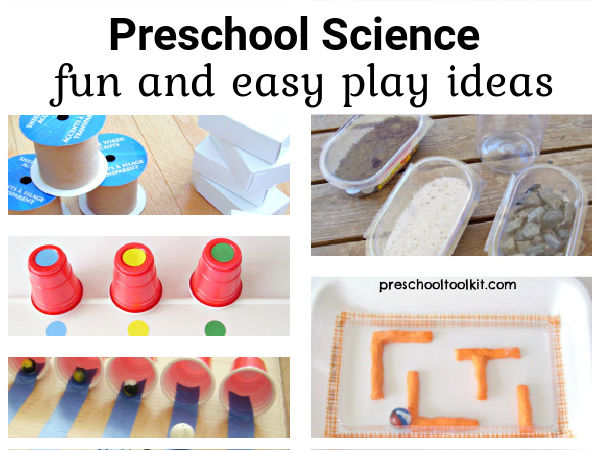 preschool science in everyday play