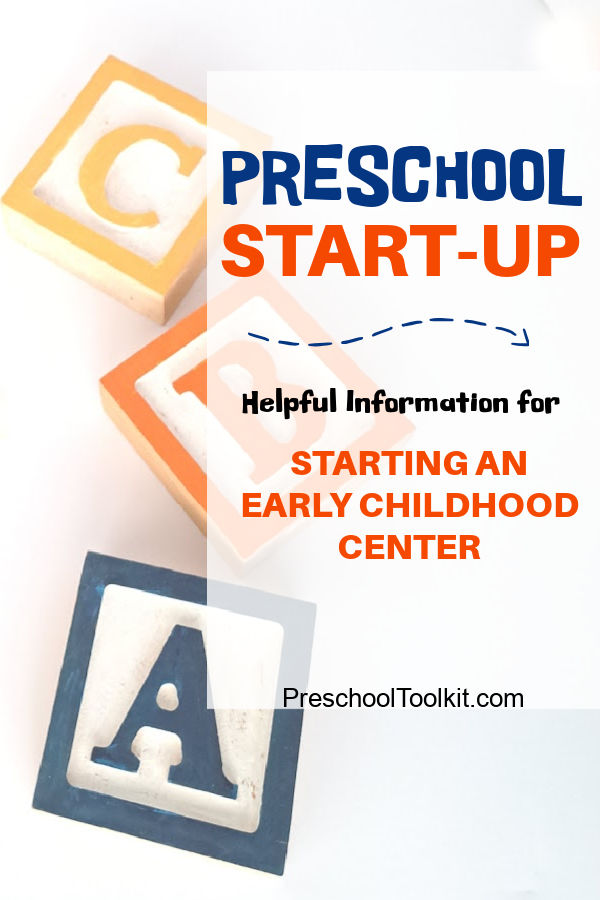 preschool startup requirements
