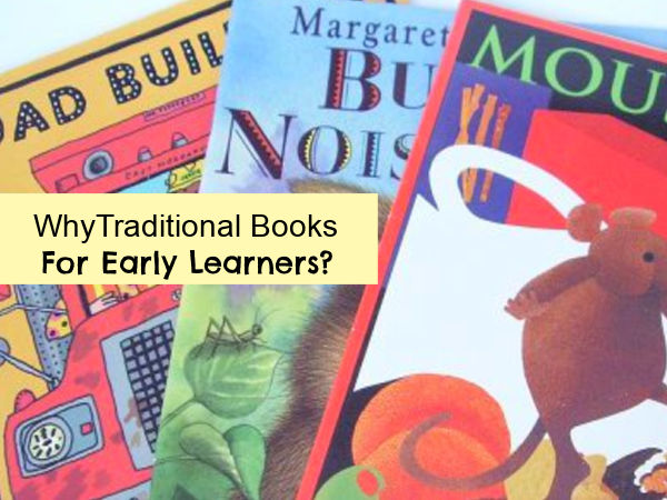 why traditional printed books are important for preschoolers
