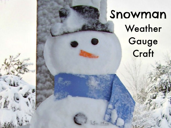 measure snowfall STEM for kids