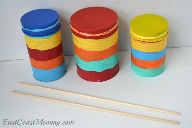 drum craft for kids music