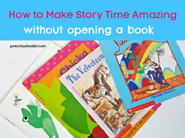 story time with preschoolers